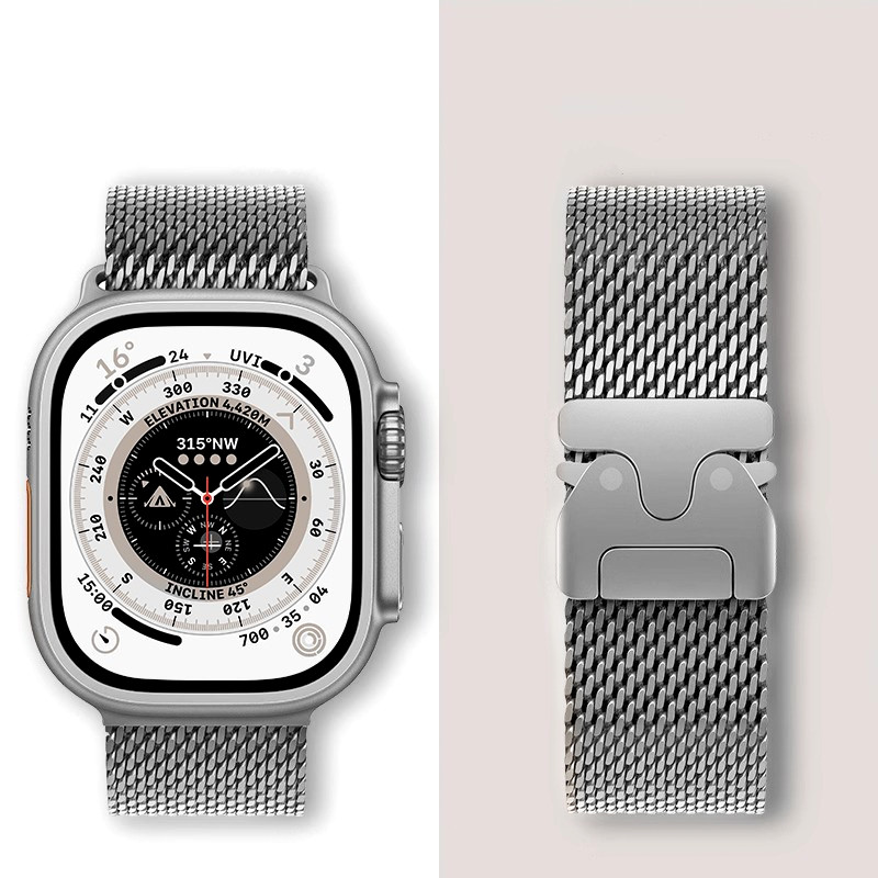 Mesh Coil Strip - Milanese Loop for Apple Watch S12