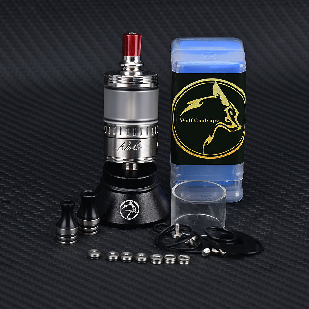 Wolfcoolvape NOLA RTA Rebuilda - Vaping Air recension och pris