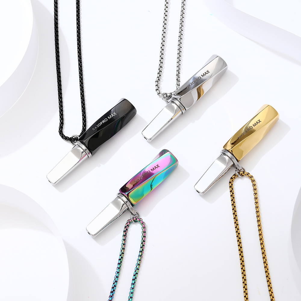 Stainless Steel Inhaler Neckla - Vaping Air recension och pris