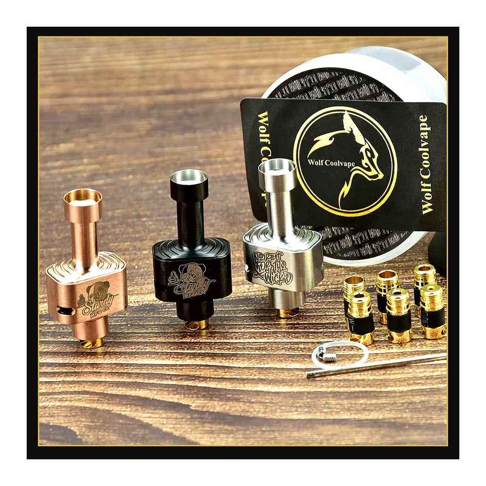 Wolfcool Vape Sturdy MFG Wickd - Vaping Air recension och pris