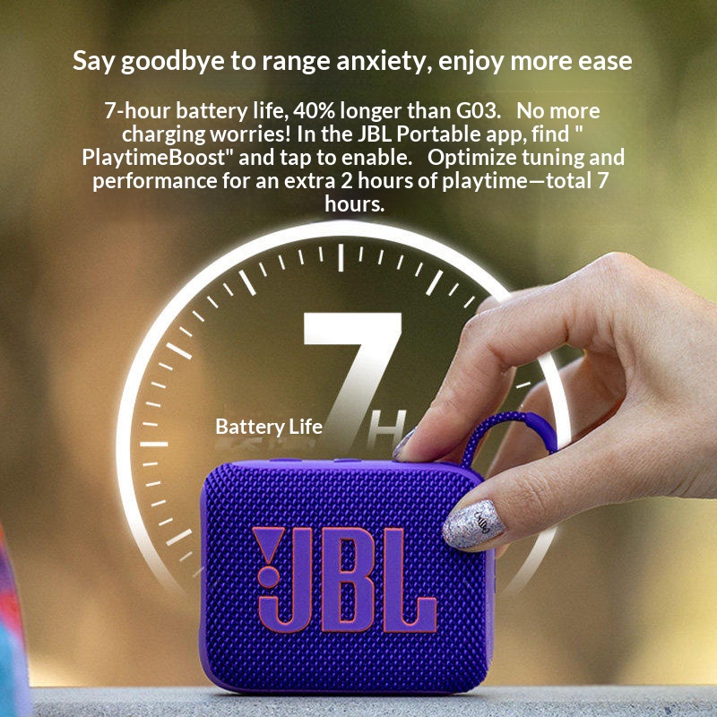 JBL GO4 Waterproof Mini Sound  - Jbl Speaker Go 4 recension och pris