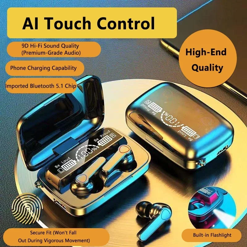 M19 Touch Bluetooth Earphones  - Anker Speaker Soundcore Boom 2 recension och pris