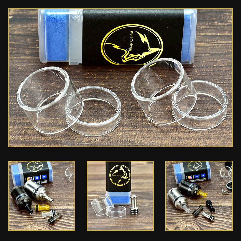 Berserker Mini V3 MTL Tank wit - Vaping Air recension och pris