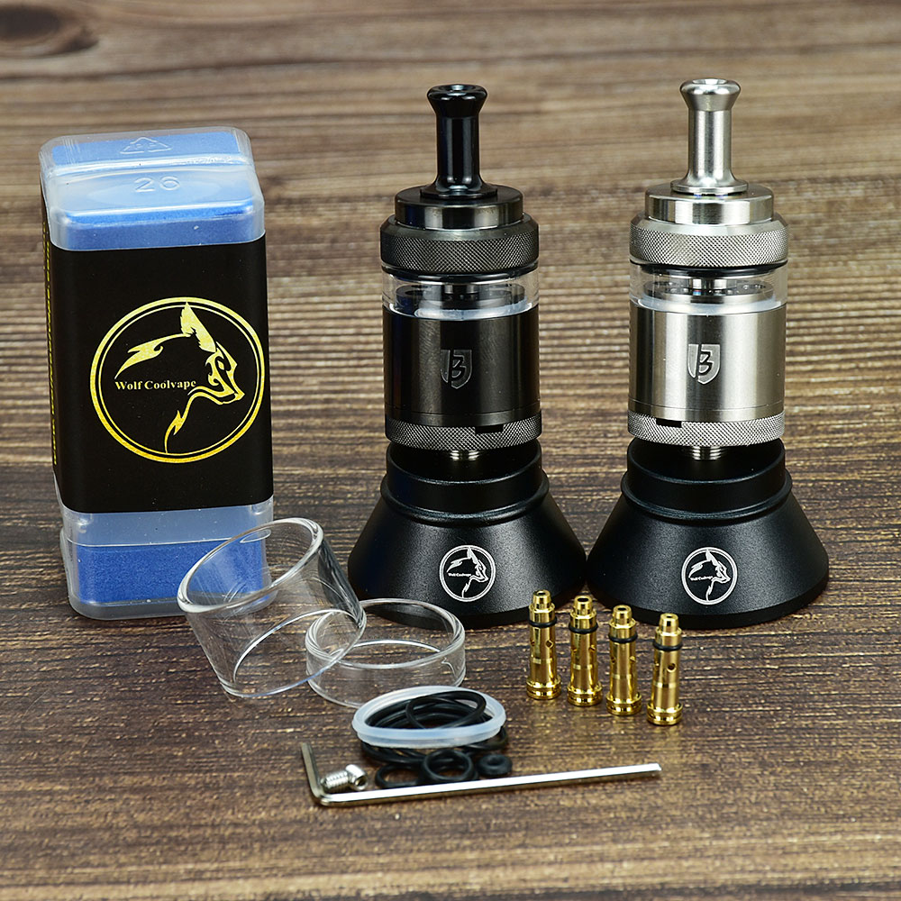 Berserker Mini V3 MTL Tank wit - Vaping Air recension och pris