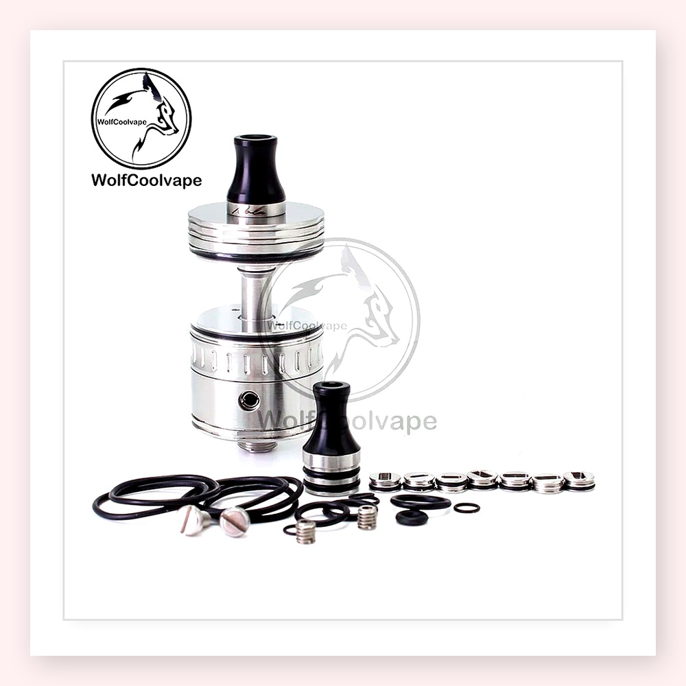 Wolfcool Vape NOLA RTA 22mm Si - Vaping Air recension och pris